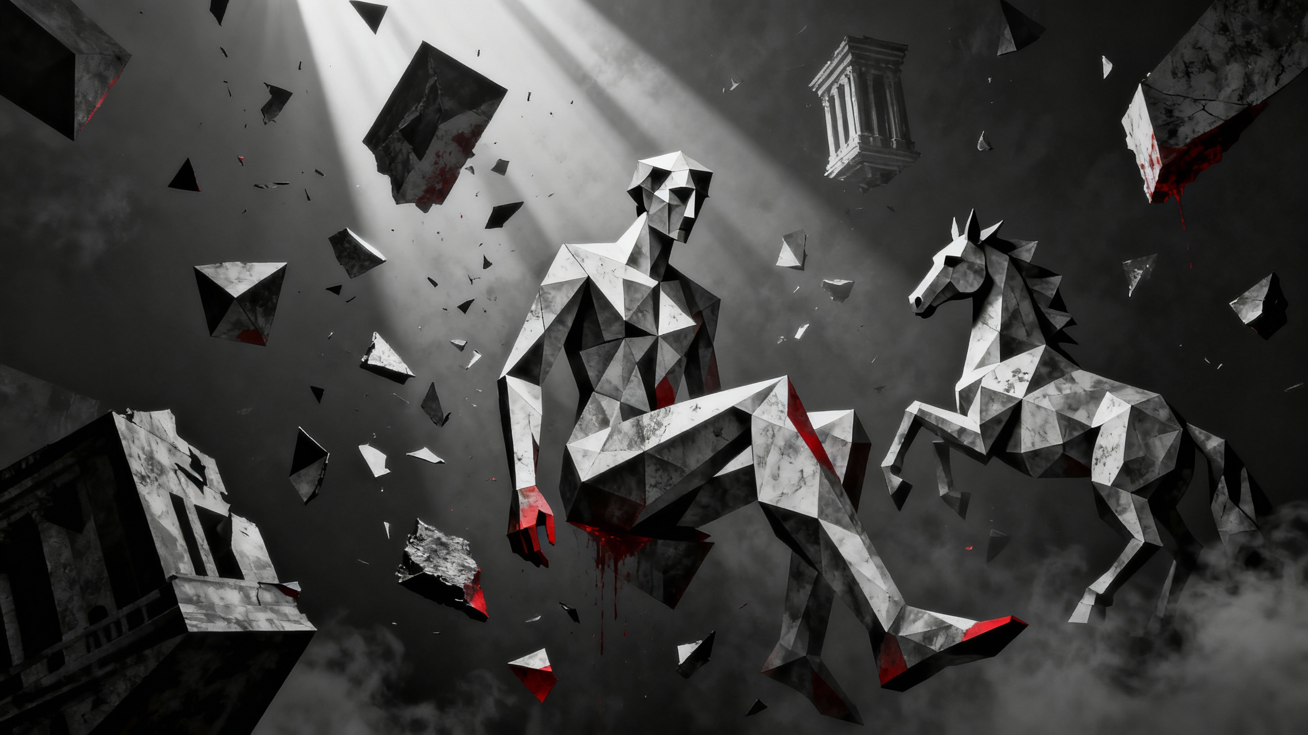 paintings reimagined in different styles