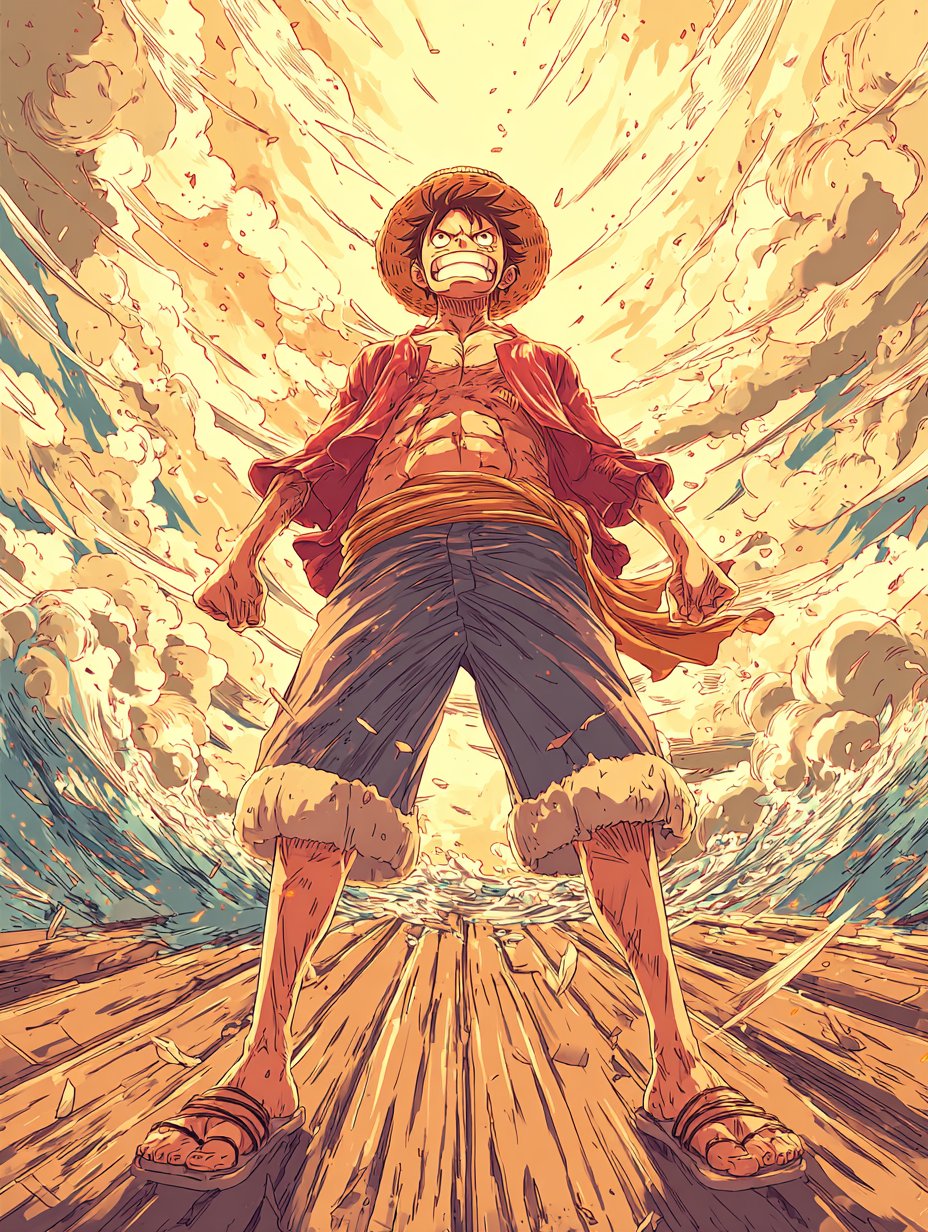 Epic shõnen anime-style