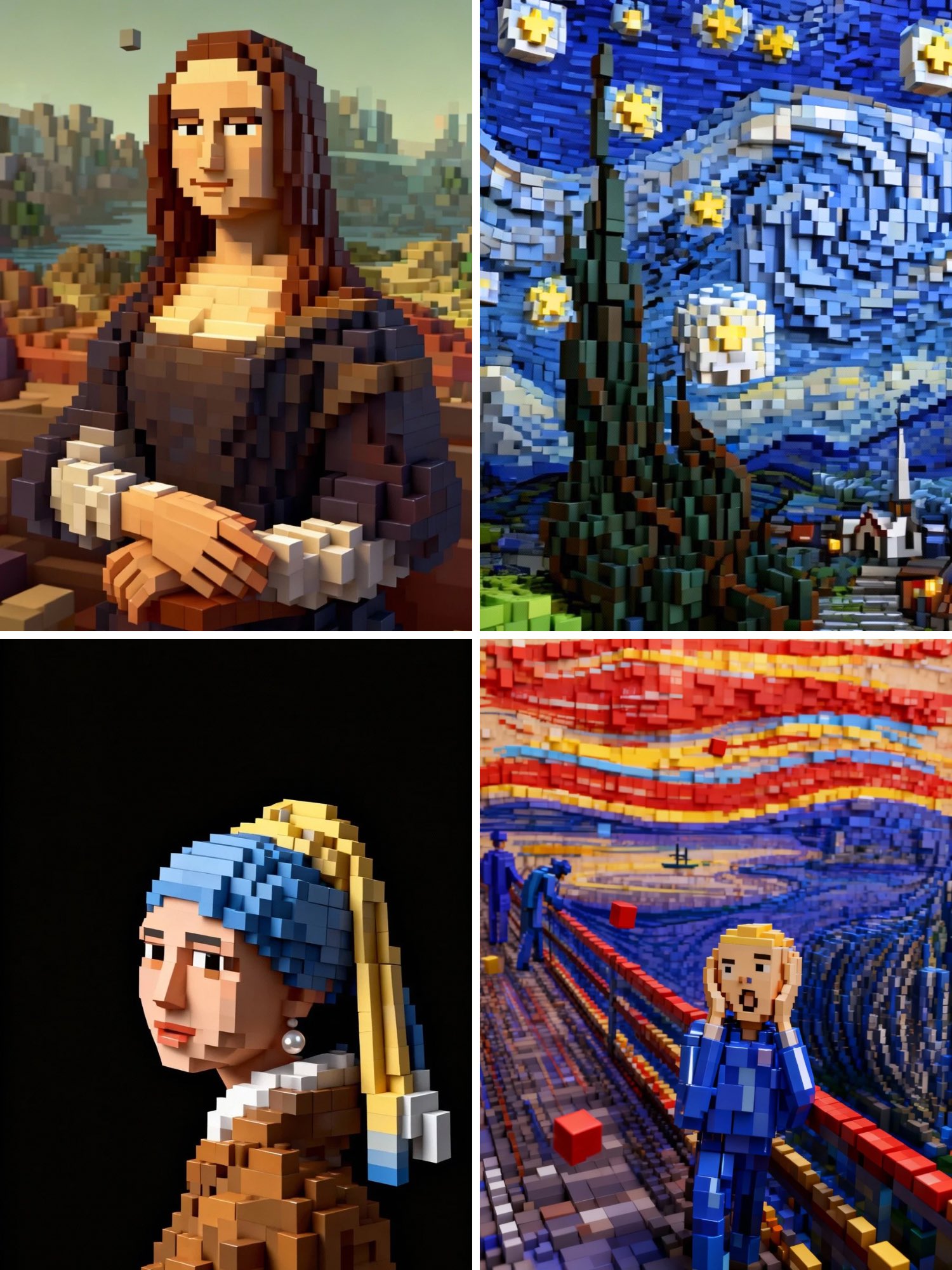 Pixelated Paintings 📦