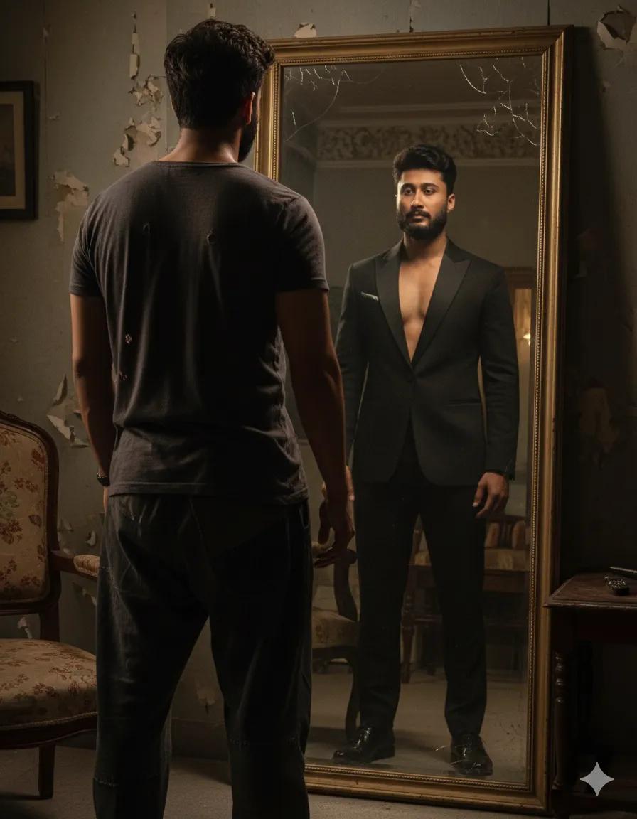 Motivation mirror look image 