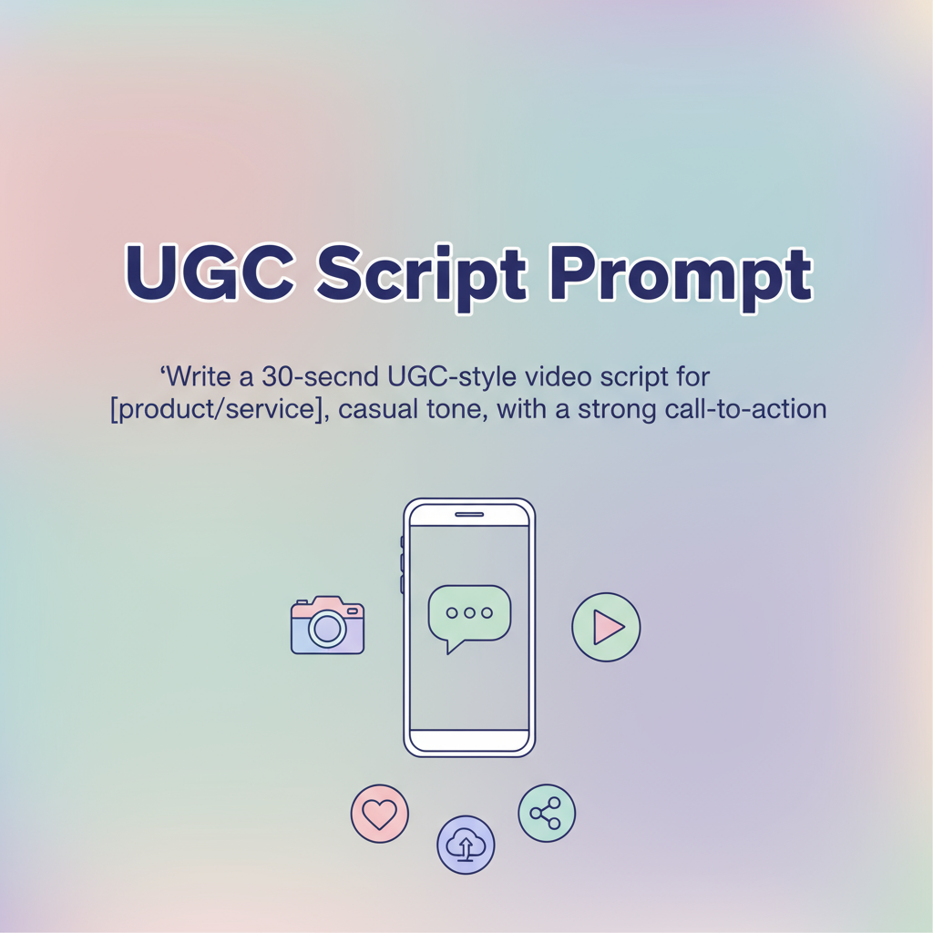 Master UGC Script Prompt