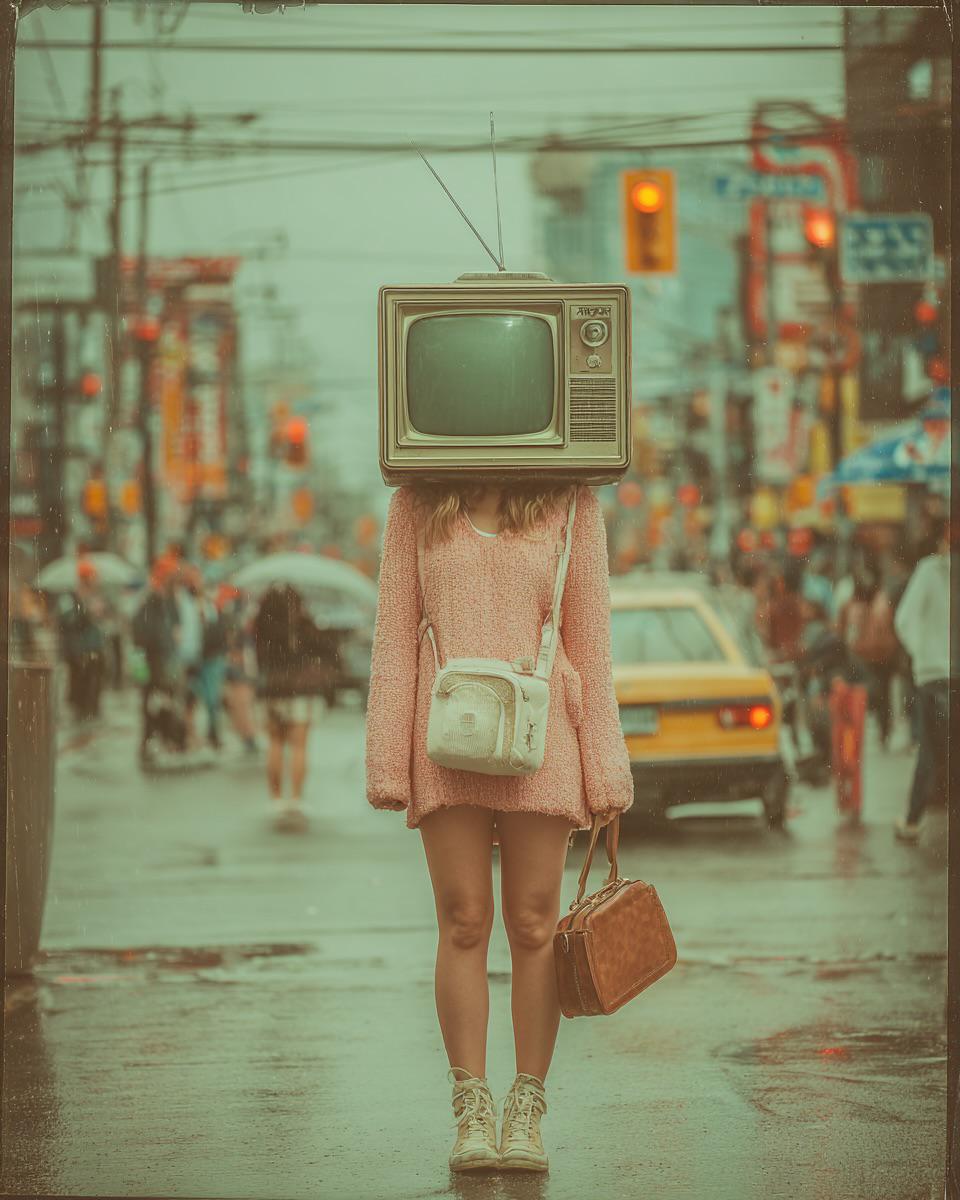 Tv on Head 🙂‍↕️🗣️