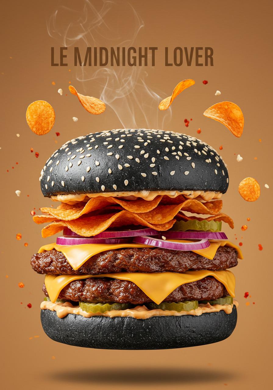 black burger