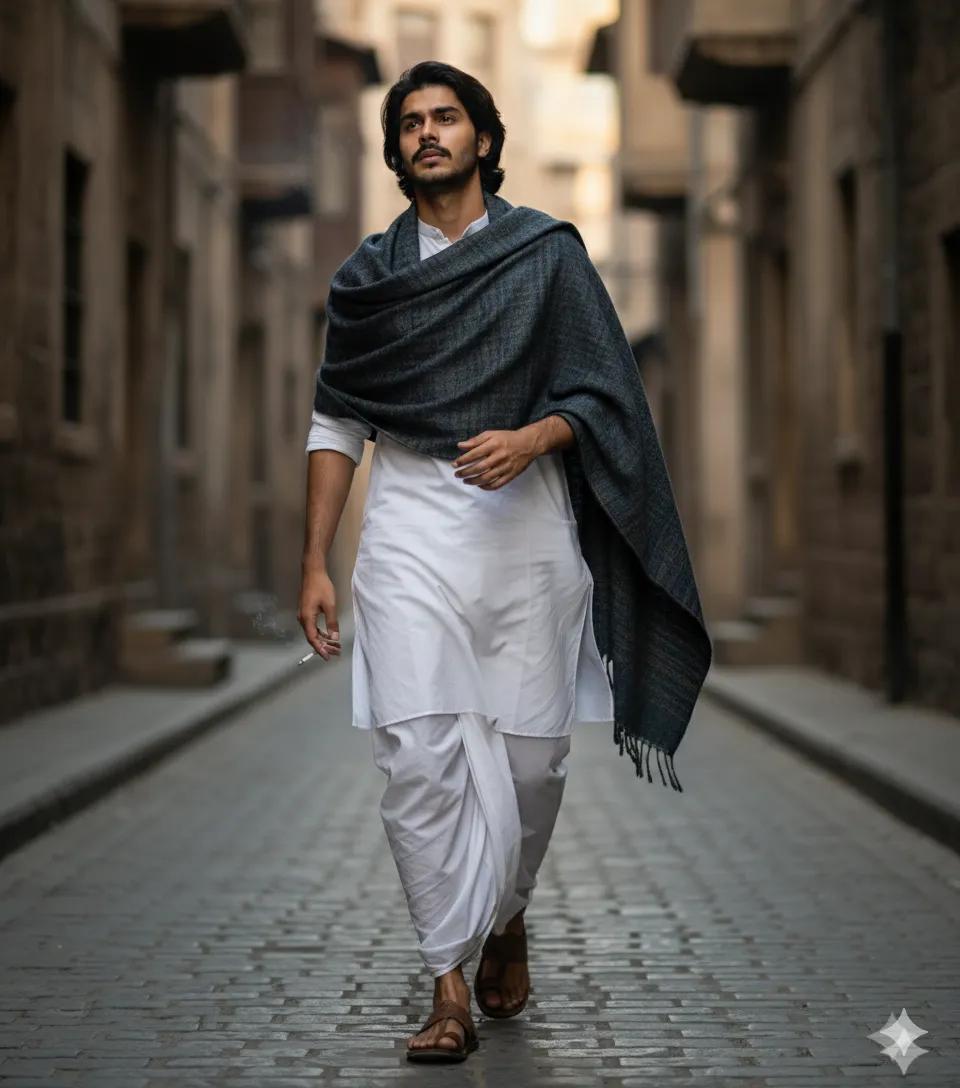 full-body portrait of a male