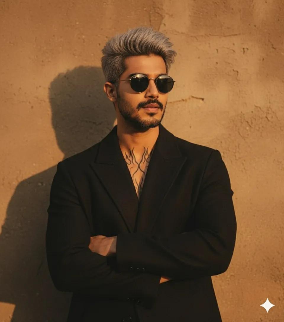 A modern man : Dubai residency look