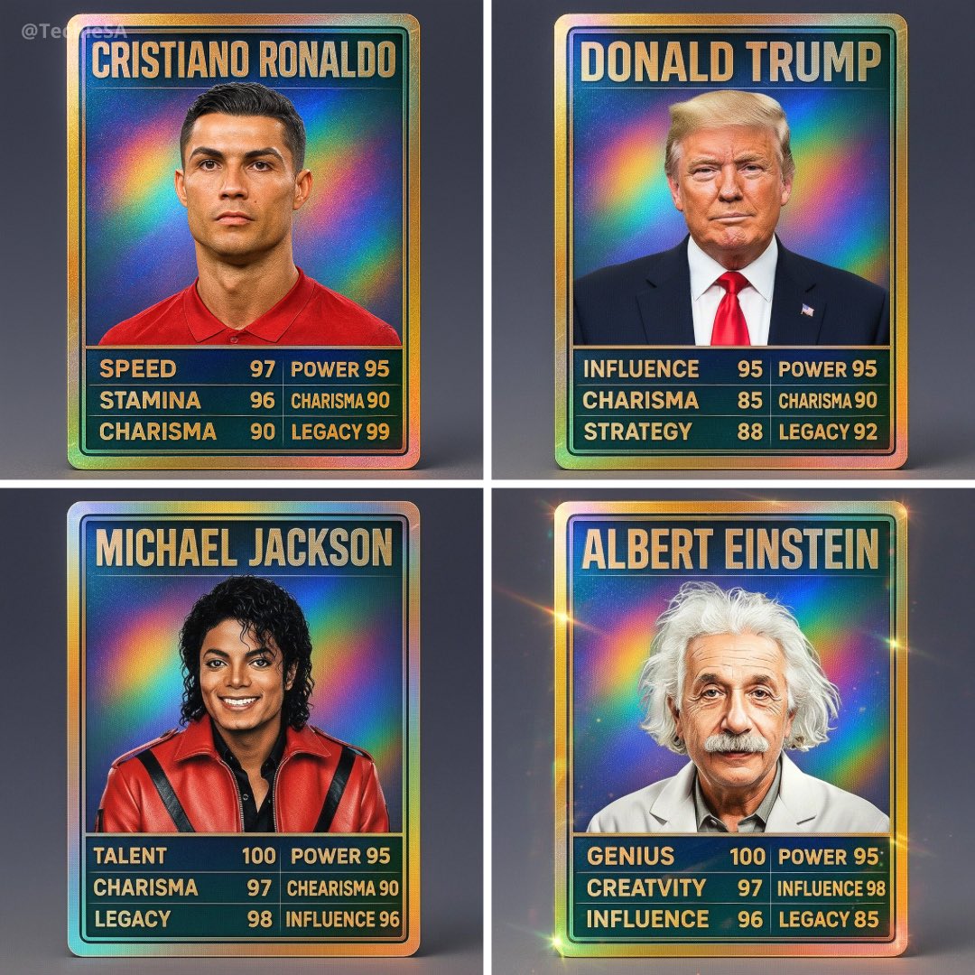 Character Cards by Nano Banana